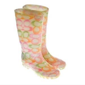 Coach Rain Boots